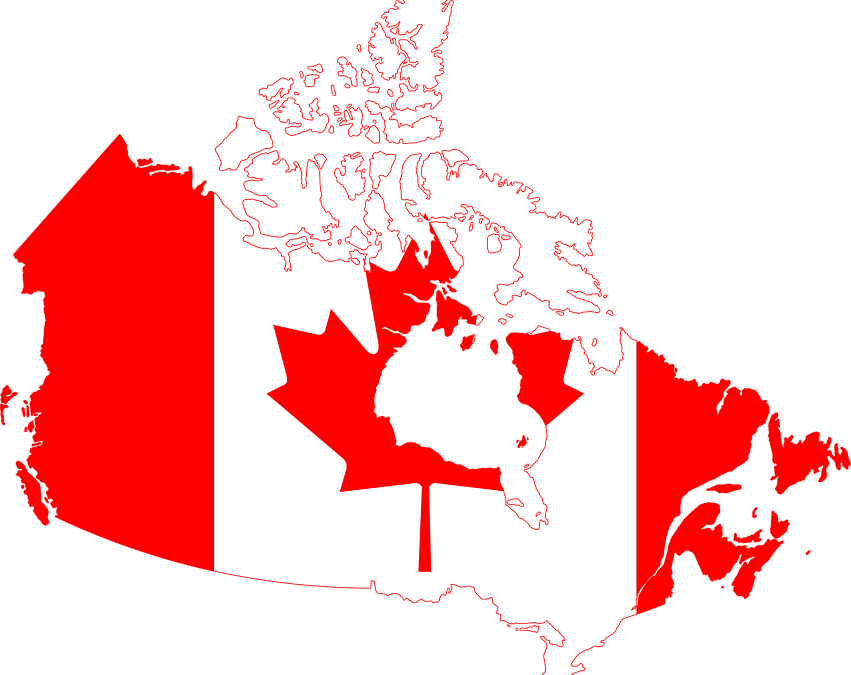 canada map